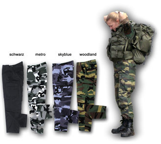 Einsatzhose - zurück / back