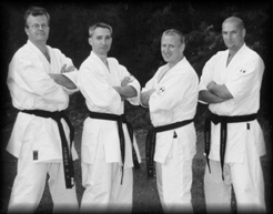 Instruktor Lutz Dabrunst 3. Dan Karate