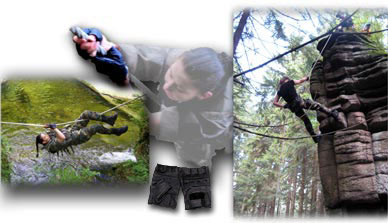 Abseilhandschuhe - zurück / back