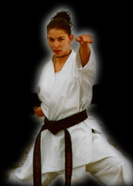 Instruktor Diana Thoß 4. Dan Karate
