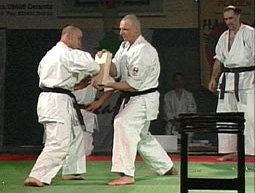 Karate Show-Vorführung 