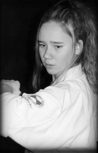 Jessica Sitz Übungsleiter 1. Kyu Karate
