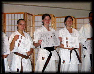 Instruktor Juliana Döhling 1. Dan Karate