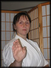 Instruktor Melanie Seitz 2. Dan Karate