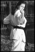 Instruktor Nadine Tischler 2. Dan Karate