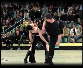 Karate Stunt Vorführung