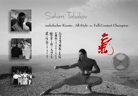 mehrfacher Karate-, All-Style- &. Full-Contakct Champion