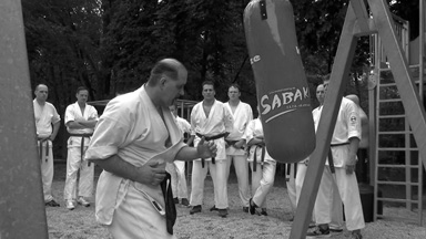 Traditioneller Sandsack Technikschulung
