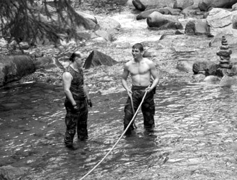 Bildergalerie Flussüberquerung mehr...