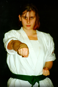 Wiebke Muck Übungsleiter 5. Kyu Karate